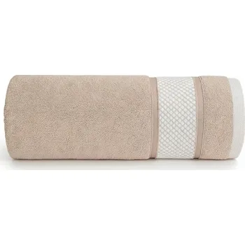 Ručník RUČNÍK FROTÉ bavlněný MALÝ 50x90 MONACO SPA HOTELOVÝ BÉŽOVÝ