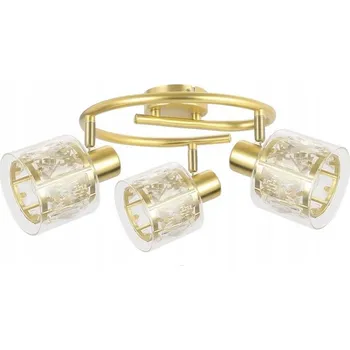 Stropní svítidlo ELMO 3xE14 40W zlaté stropní svítidlo Reality