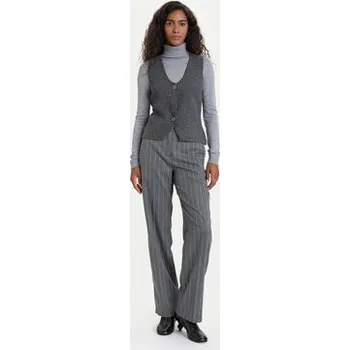 Dámská vesta Vero Moda Vesta Brisa 10334682 Šedá Regular Fit XS