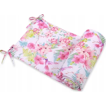 Příslušenství pro dětskou postel a kolébku Mantinel do postýlky Bobono 155 cm x 32 cm