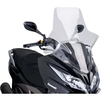 Motodíl Plexi štít PUIG V-TECH LINE TOURING 7020W průhledný Kawasaki J125/J300 2014-2021