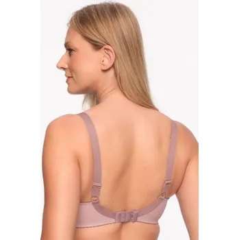 Podprsenka Polovyztužená podprsenka Gaia Armina Světle fialová 75E