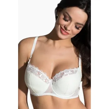 Podprsenka Polovyztužená podprsenka Biggi Pati Ecru 75H