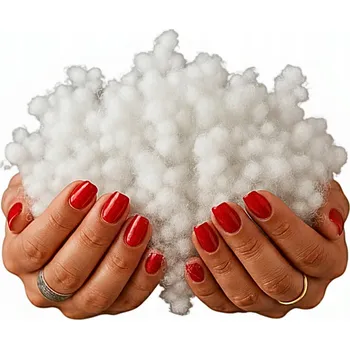 Polštář Silikonové Kuličky Náplň Do Polštáře Výplň do Polštářů a Hraček 1KG PL