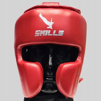 Cyklistická přilba Boxerská helma SKILLS MEXICAN (červená) [Velikost L]