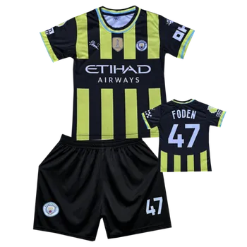 Fotbal Numberoplus Premium Dětský fotbalový dres Komplet Manchester City FC - Phil Foden 47 Velikost: 14 let ( vel.158)