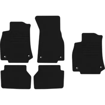 autokoberec Kobercové rohožky Edecor velurové 5 ks