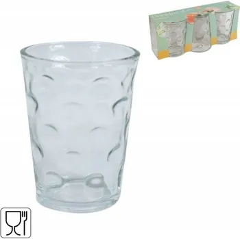 Sklenice SKLENICE NA NÁPOJE A KOKTEJLY PRŮHLEDNÉ SKLO 6 ks 200 ml MIREL CUP