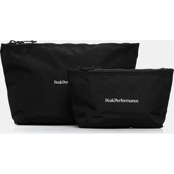 Kosmetická taška Peak Performance 2-pack černá barva, G80779