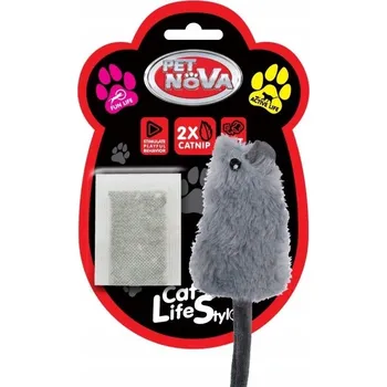 Hračka pro kočku Plyšová Hračka pro kočky Pet Nova s kočičí mätou