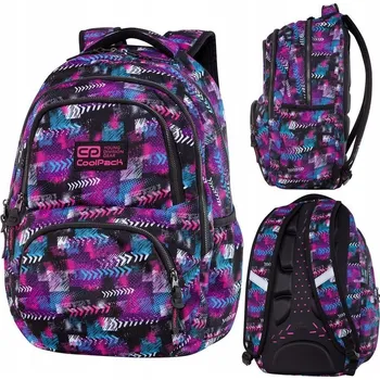 Školní batoh CoolPack s jednou přihrádkou, vícebarevný, 27 l
