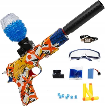 Gelová kuličková pistole Loreho 39 cm