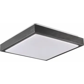 Čtvercová hliníková Stropní Svítidlo KAZIMIERZ 2xE27 29x2 9 Cm IP20 černá Goldlux