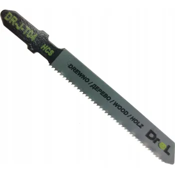 Pilový plátek Pilový List (T) pro přímočaré pily Drel DR-J-T04 (5 ks)