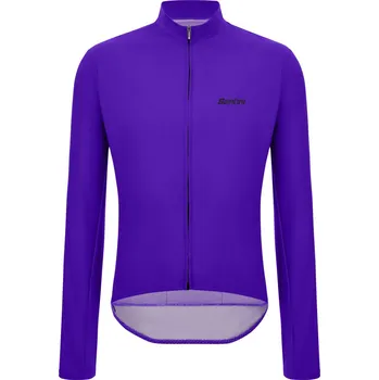 Cyklistická bunda SANTINI Cyklistická větruodolná bunda - RTR WIND - fialová XL