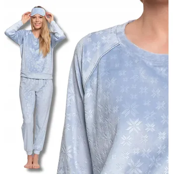Dámské pyžamo Moraj dámské pyžamo polyester modré velikost L