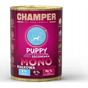 Krmivo pro psa CHAMPER PUPPY HOVĚZÍ MASO 400 g