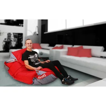 Sedací pytel Beanbag Taburet vícebarevný
