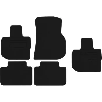 autokoberec Kobercové rohožky Edecor velurové 5 ks