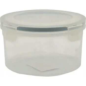 Dóza na potraviny Plastová dóza 0,75L s klipem, hermetická, mix barev