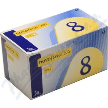 Injekční jehla Novofine jehly TM 100ks 30Gx8mm