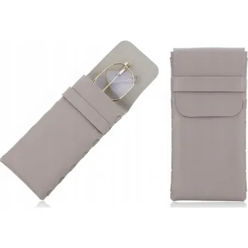 Pouzdro na brýle Obal na korekční a sluneční brýle uzavíratelný na klapku