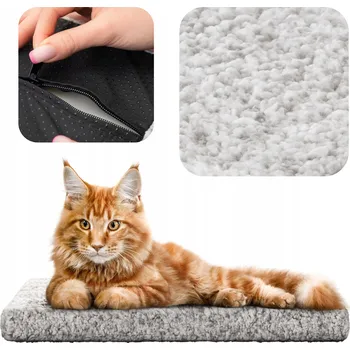 Pelíšek pro psa Pelíšek Doggy , obdélníkový, šedý, 60 cm x 20 cm x 4 cm