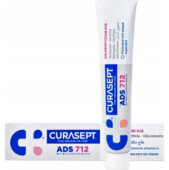 zubní pasta Zubní pasta v gelu CURASEPT ADS 712 s chlorhexidinem 0,12% 75 ml