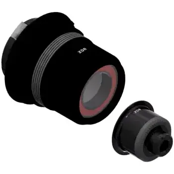 Náboj kola DT Swiss ořech Sram XDR Rotor ALU 3-pawls + koncovka 5QR