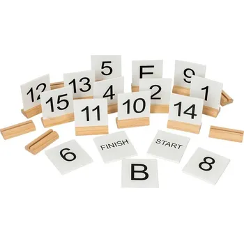 Dřevěná hračka Překážkové a drezurní značky By Astrup - Hobby Horse Markers