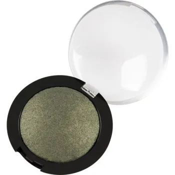 Přípravek na oči Schminka Minerální oční stíny 27 Tmavě olivová se stříbrným leskem 3,5 g