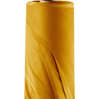 FILUMI Tkanina velvet velurová HOŘČICOVÁ Velto 210g/m2 šířka 300cm - 1m