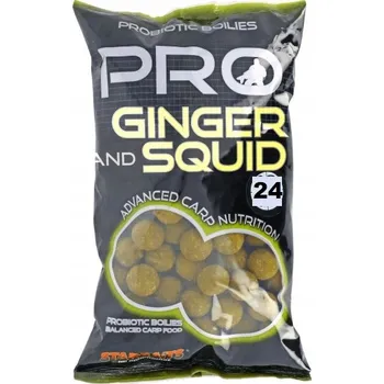 Nástraha Boilies - Starbaits Ginger Squid 24mm 800g