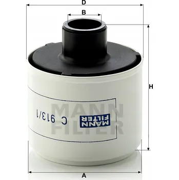 Vzduchový filtr Mann-Filter C 913/1 Vzduchový filtr