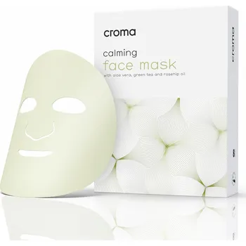 Pleťová maska Croma Calming Pleťová maska se zeleným čajem 1 ks Pleťová maska pro hydrataci a regeneraci pleti