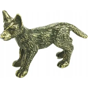 Figurka KOVÁ METALOVÁ FIGURKA VLK [FIGURKA]