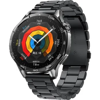 Řemínek na hodinky Enem Kovový BR rychloupínací řemínek 20mm - Černý IR-AWGW-0552