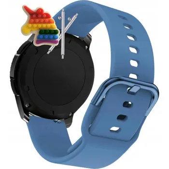 Pouzdro na mobilní telefon Pásek Řemínek pro Techmade Glow, Silikon Modrý Poutko, nastavitelný