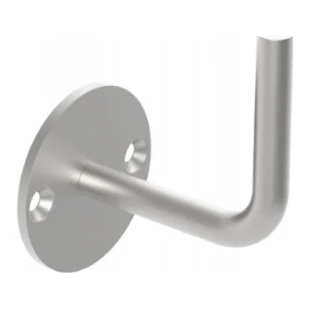 Zábradlí DRŽÁK MADLA KE STĚNĚ S OTVORY M8 AISI 304 SATÉN