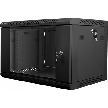 Racková skříň Skříň skříň Lanberg Rack 19" 6U 600x450, černá