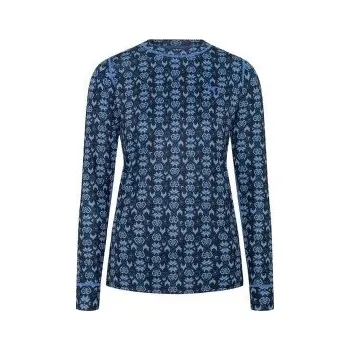 Dámské tričko Kari Traa Fryd LS Women ROIRI/DARK NAVY BLUE modrá L