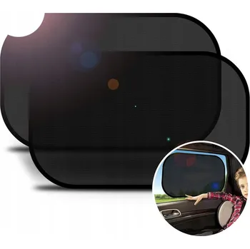 Stínítko do auta 2x AUTO TERMOIZOLAČNÍ SLUNEČNÍ CLONA ELEKTROSTATICKÁ