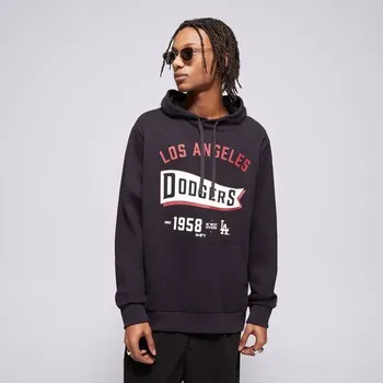 Pánská mikina New Era Mikina S Kapucí Mlb Pennant La Dodgers Los Angeles D Tmavomodrá S