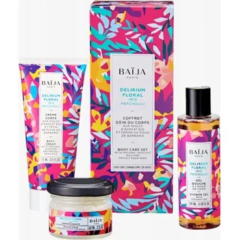 Kosmetická sada Dárková sada DELIRIUM FLORAL (sprchový gel, peeling, balzám) – BAIJA