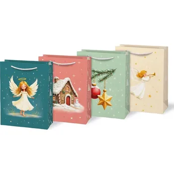 Dárková taška MFP taška vánoční T 4 mix V43 190x250x90 5252909