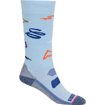Burton Kids' Performance Midweight Socks - scribble 33-35