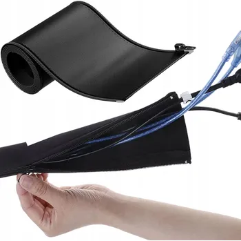 kabelová chránička Flexibilní kabelová chránička PC 1,5 m Průměr 40 mm se zipem