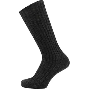 Pánské ponožky KNITVA Funkční ponožky s vlnou FERIDA melír tmavý 41
