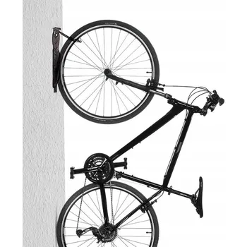 Věšák 1 x Nástěnný držák na kolo Trizand 25 kg černý