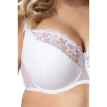 Podprsenka Polovyztužená podprsenka Biggi Pati Bílá 65F